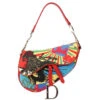 QOO Vintage DIOR Canvas Rasta Mania Saddle Bag Red/Multi -Best Jewelry Store IMG 9561 54bee27e a854 4bda 905f 78565c4cd3fb