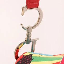 QOO Vintage DIOR Canvas Rasta Mania Saddle Bag Red/Multi -Best Jewelry Store IMG 9570 ce22a1cb 4dd7 4f89 adf8 032a6adde1c8