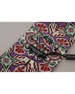 Style Tribute Dolce & Gabbana Men's Multicolor Fantasy Pattern Necktie Accessory -Best Jewelry Store KRA3115 4 P