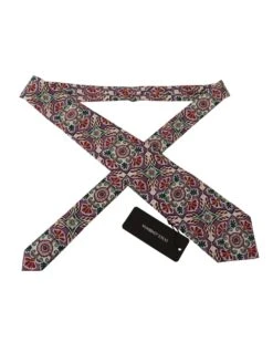 Style Tribute Dolce & Gabbana Men's Multicolor Fantasy Pattern Necktie Accessory -Best Jewelry Store KRA3115 6 P