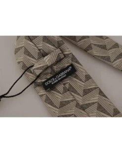 Style Tribute Dolce & Gabbana Men's Beige Fantasy Pattern Adjustable Necktie Accessory Tie 11 Style Tribute Dolce & Gabbana Men's Beige Fantasy Pattern Adjustable Necktie Accessory Tie -Best Jewelry Store KRA3198 4 P