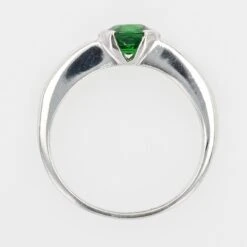 Sarl Baume French Modern 1, 02 Carat Tsavorite Garnet Princess-Cut Diamonds White Gold Ring 35 Sarl Baume French Modern 1, 02 Carat Tsavorite Garnet Princess-Cut Diamonds White Gold Ring -Best Jewelry Store LOT04 10 master