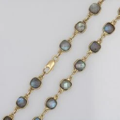 Sarl Baume Modern Baume Creation Labradorites Vermeil Necklace 28 Sarl Baume Modern Baume Creation Labradorites Vermeil Necklace -Best Jewelry Store LOT 13 10 master 16f9193a e876 4135 b17c 12570e7f4aab