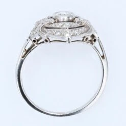 Sarl Baume French 1930s Art Deco Style Diamonds 18 Karat White Gold Ring -Best Jewelry Store LOT 28 13 master 7379a0fc aebc 4199 a99a b77a2d749632