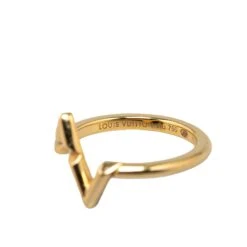 Upteam LOUIS VUITTON 18K Yellow Gold Volt Upside Down Ring Costume Ring -Best Jewelry Store LWGXW55JDTTS7J69 4