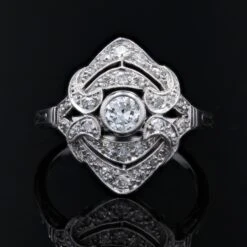 Sarl Baume French 1930s Art Deco Style Diamonds 18 Karat White Gold Ring -Best Jewelry Store N22 42701 1 master 966f38ee 2f1a 47b0 b437 a3e0a85a8d0c