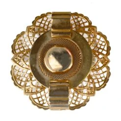 Her Age COLLECTION PRIVEE Collection Privee Vintage Golden Brooch