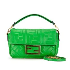 Upteam FENDI Mini Embossed Zucca Baguette Satchel -Best Jewelry Store P8VTC1XUJZX7L3FM 11