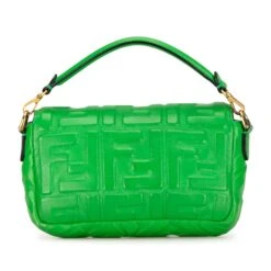 Upteam FENDI Mini Embossed Zucca Baguette Satchel -Best Jewelry Store P8VTC1XUJZX7L3FM 3