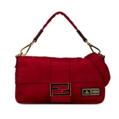 Upteam FENDI Porter Yoshida Nylon Baguette Satchel