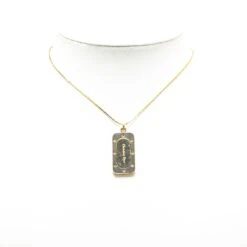 Upteam DIOR Logo Plate Pendant Necklace Costume Necklace 7 Upteam DIOR Logo Plate Pendant Necklace Costume Necklace -Best Jewelry Store PYV2DN6TQ5IRDSOZ 3