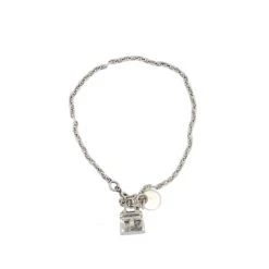 Fancy Lux HERMES Bracelet In Silver Metal