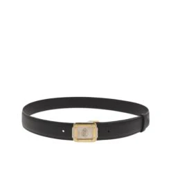 Fancy Lux CARTIER Belt In Black Leather