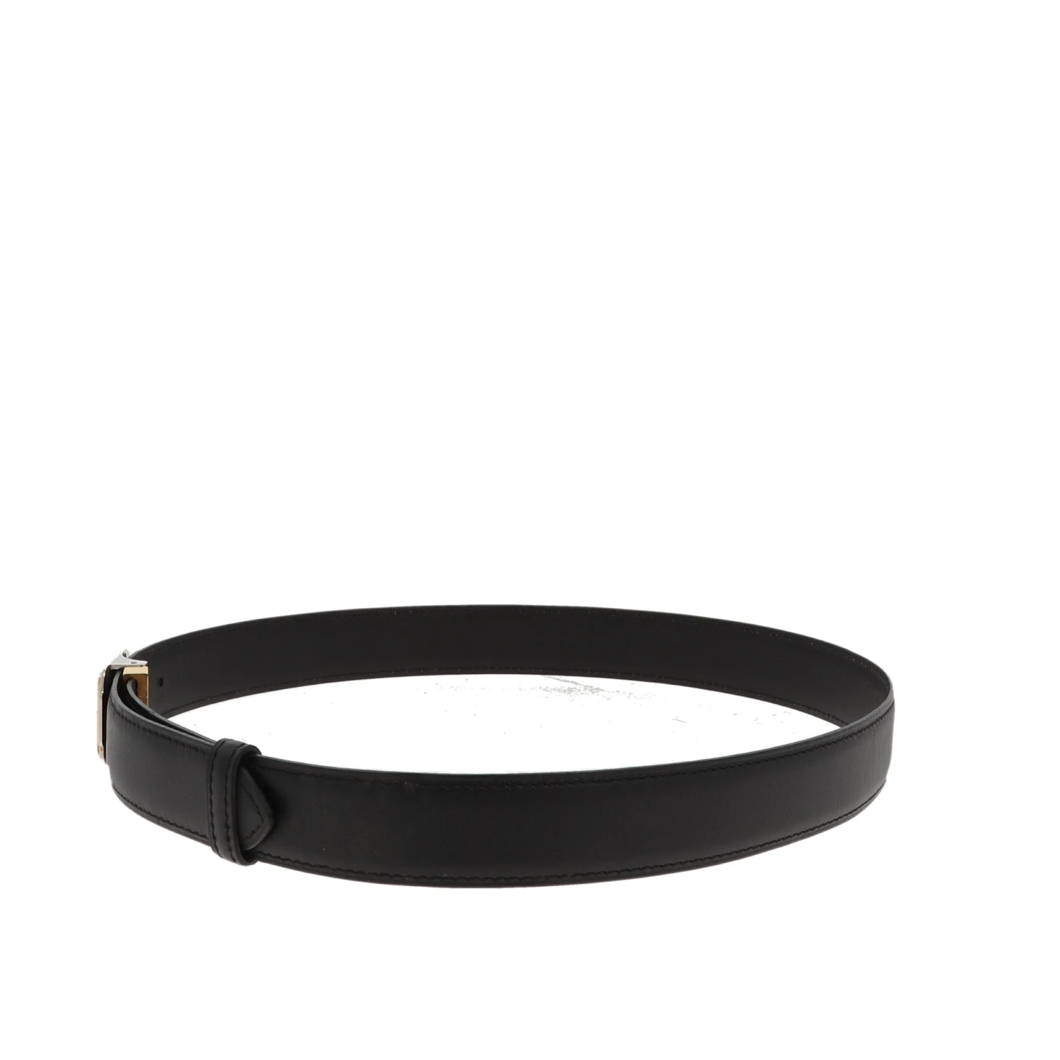Fancy Lux CARTIER Belt In Black Leather 4 Fancy Lux CARTIER Belt In Black Leather - Image 2