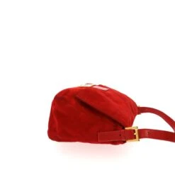 Fancy Lux FENDI Mamma Baguette Shoulder Bag In Red Suede -Best Jewelry Store Photo002 20copia 3f132c7a d7a5 4b17 89db 00184ea8b8dc