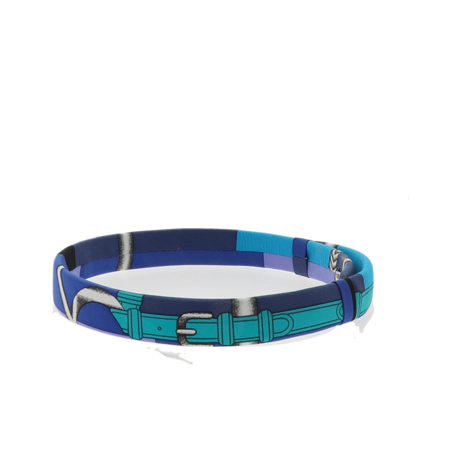 Fancy Lux HERMES Silk Hairband 4 Fancy Lux HERMES Silk Hairband - Image 2