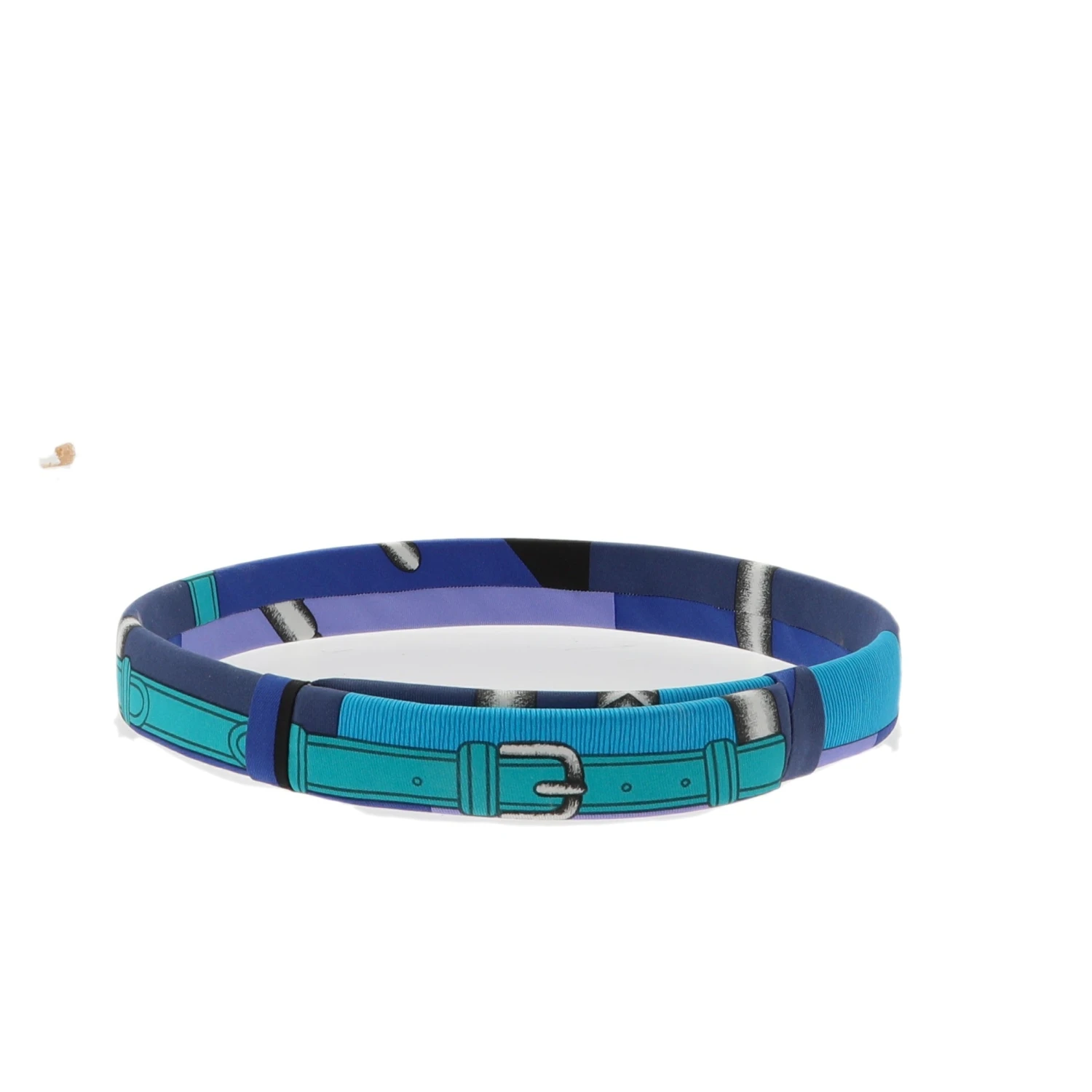 Fancy Lux HERMES Silk Hairband 5 Fancy Lux HERMES Silk Hairband - Image 3