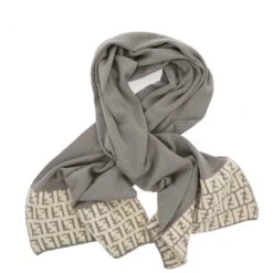 Fancy Lux FENDI Scarf In Grey Fabric 12 Fancy Lux FENDI Scarf In Grey Fabric -Best Jewelry Store Photo004 20copia 27ba8ede 9d4a 45ac 8c56 9e223684da8e