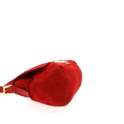 Fancy Lux FENDI Mamma Baguette Shoulder Bag In Red Suede -Best Jewelry Store Photo004 20copia f822fb50 184e 4036 a98c 5d875edab7bc
