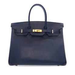 Upteam Hermes Ardennes Birkin Retourne 35 Handbag