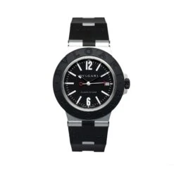 Upteam BVLGARI Automatic Aluminum And Rubber Diagono Watch