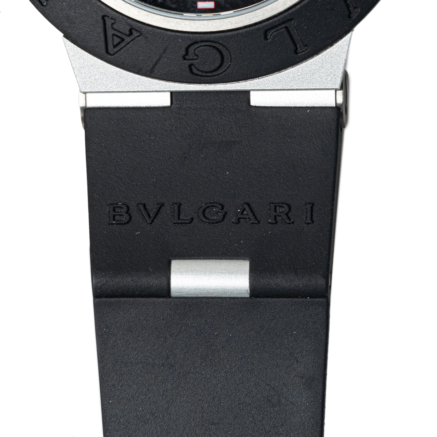 Upteam BVLGARI Automatic Aluminum And Rubber Diagono Watch 6 Upteam BVLGARI Automatic Aluminum And Rubber Diagono Watch - Image 4