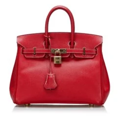 Upteam HERMES Epsom Birkin 25 Handbag