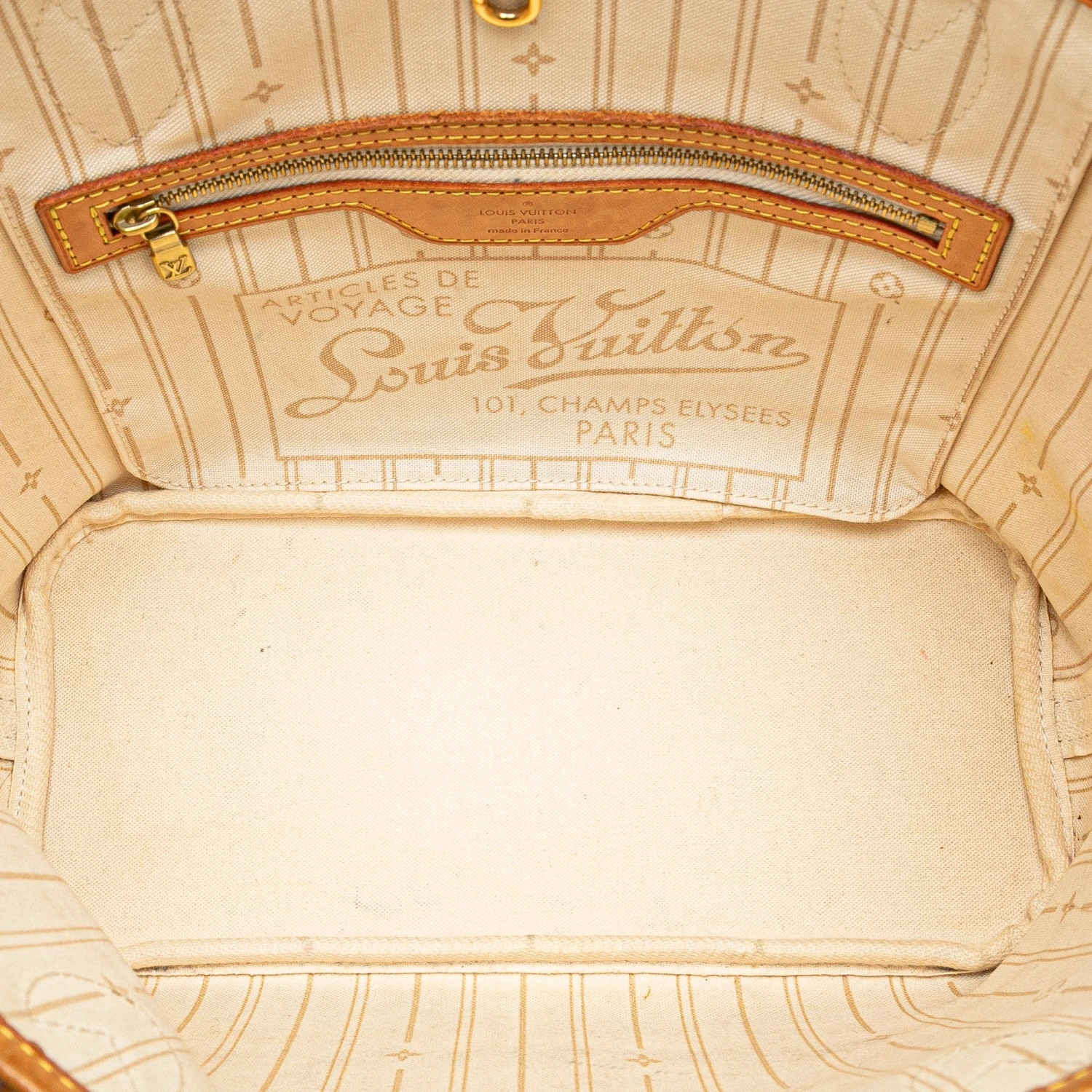 Upteam LOUIS VUITTON Damier Azur Neverfull PM Tote Bag 7 Upteam LOUIS VUITTON Damier Azur Neverfull PM Tote Bag - Image 5
