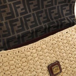 Upteam FENDI Crochet Raffia Baguette Satchel 28 Upteam FENDI Crochet Raffia Baguette Satchel -Best Jewelry Store Y69XMHR8K8RZSURH 13
