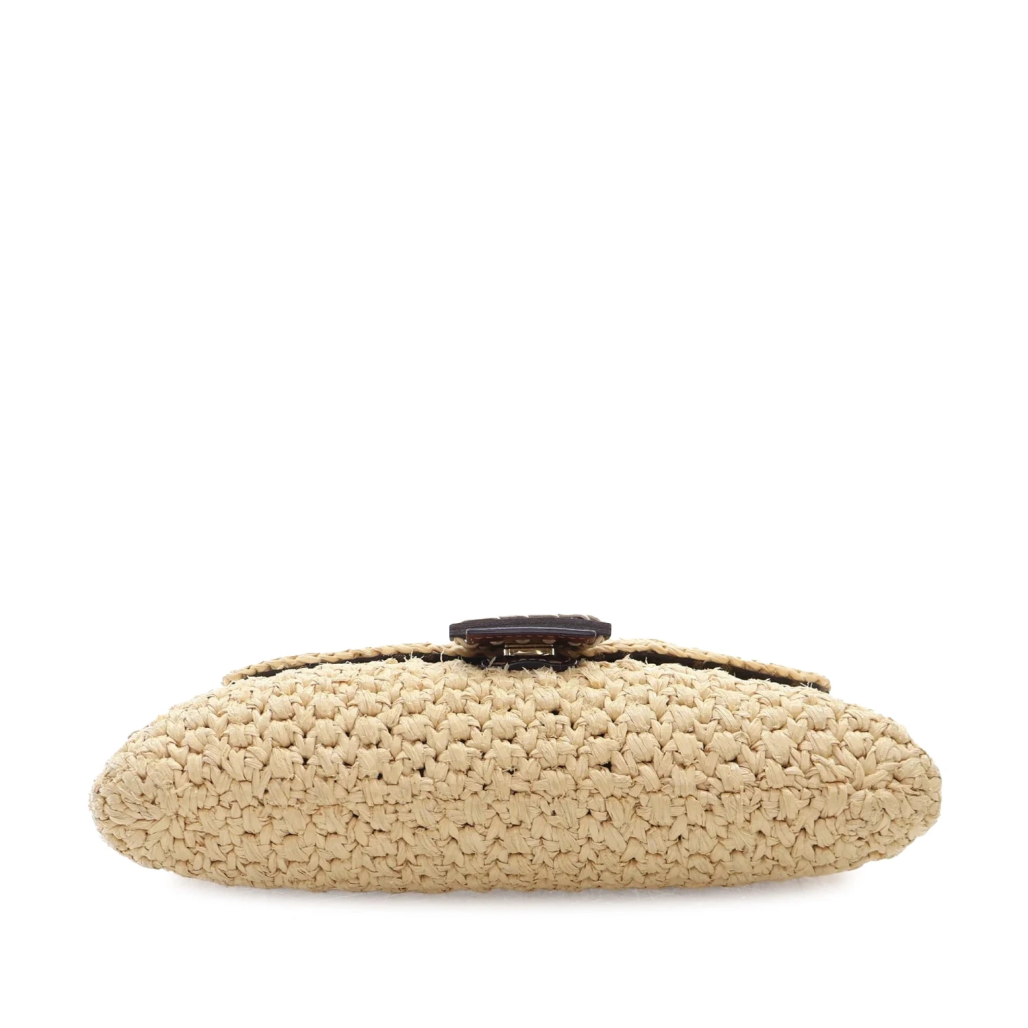 Upteam FENDI Crochet Raffia Baguette Satchel 9 Upteam FENDI Crochet Raffia Baguette Satchel - Image 7