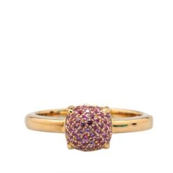 Upteam Tiffany Paloma Picasso 18K Pink Sapphire Sugar Stacks Ring