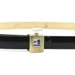 Luxury Resale Network CHANEL - B12 A Slim Black Belt - Perfume No.5 Bottle Buckle - 75 / 30 -Best Jewelry Store a2b6393b a58f 5bc3 8990 0435f0ba6cb5 8e61e1c6 c0b1 4228 86f2 f21f8c75bfba
