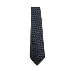 Style Tribute LOEWE Navy Bue Pattern Tie