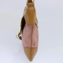 Brand Street GUCCI Bamboo Jackie Shoulder Bag Suede Pink 001 4096 Auth Ac2519 -Best Jewelry Store ac2519 5