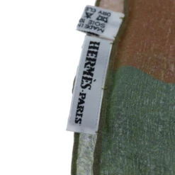 Brand Street HERMES Stole Scarf Silk Green Red Blue Auth Ac2874 -Best Jewelry Store ac2874 3