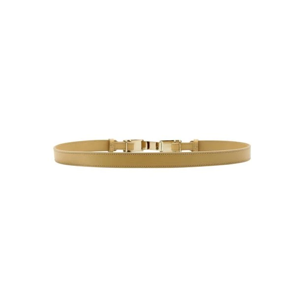 Style Tribute Chloã Beige Leather Belt With Gold Buckle 4 Style Tribute Chloã Beige Leather Belt With Gold Buckle - Image 2