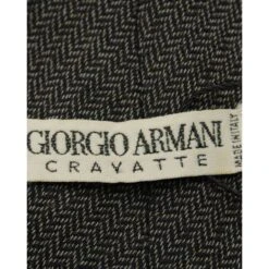 Style Tribute GIORGIO ARMANI Grey Wool Blend Tie -Best Jewelry Store ae63725177aa40dc8b4c8beb2be5d024