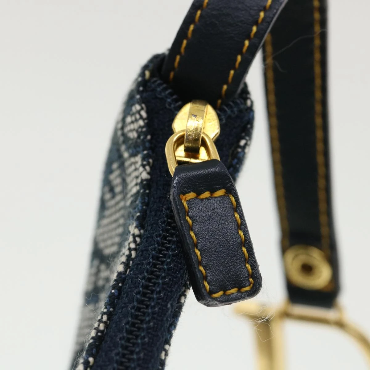 Brand Street CHRISTIAN DIOR Trotter Canvas Saddle Coin Purse Navy Auth Am3626 11 Brand Street CHRISTIAN DIOR Trotter Canvas Saddle Coin Purse Navy Auth Am3626 - Image 9