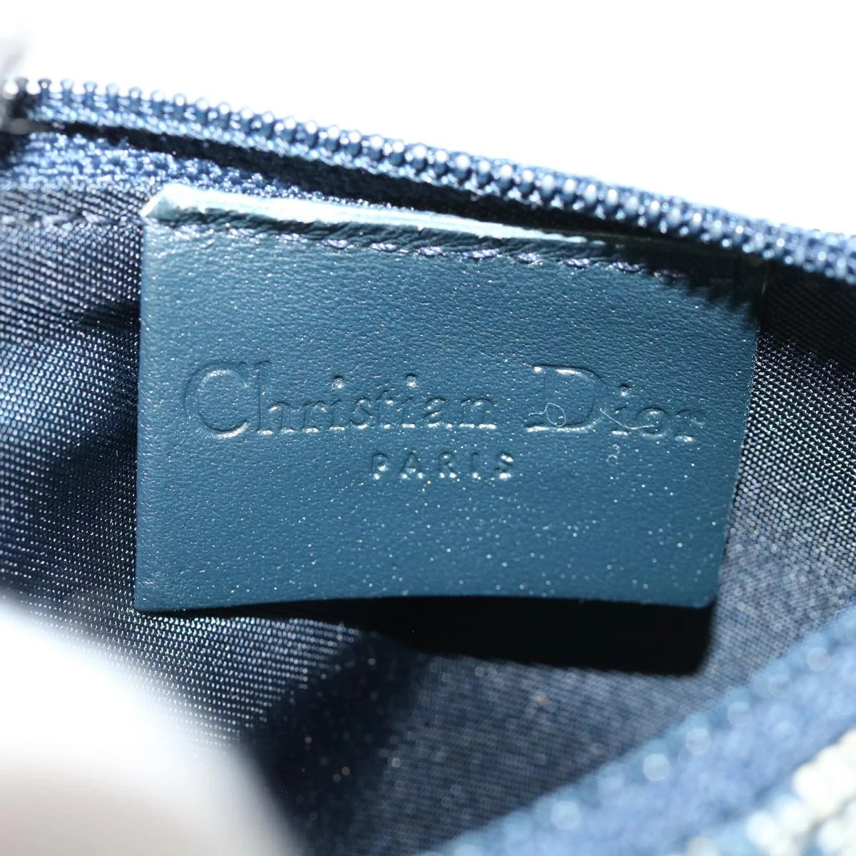 Brand Street CHRISTIAN DIOR Trotter Canvas Saddle Coin Purse Navy Auth Am3626 20 Brand Street CHRISTIAN DIOR Trotter Canvas Saddle Coin Purse Navy Auth Am3626 - Image 18