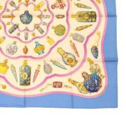 Style Tribute Hermes Carre 90 Scarf #pourvu Qu'on Ait I'ivresse" Silk White Auth Am3843 15 Style Tribute Hermes Carre 90 Scarf #pourvu Qu'on Ait I'ivresse" Silk White Auth Am3843 -Best Jewelry Store am3843 4