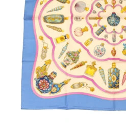 Style Tribute Hermes Carre 90 Scarf #pourvu Qu'on Ait I'ivresse" Silk White Auth Am3843 16 Style Tribute Hermes Carre 90 Scarf #pourvu Qu'on Ait I'ivresse" Silk White Auth Am3843 -Best Jewelry Store am3843 5