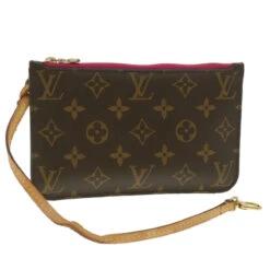 Brand Street LOUIS VUITTON Monogram Neverfull PM Pouch LV Auth Am3947