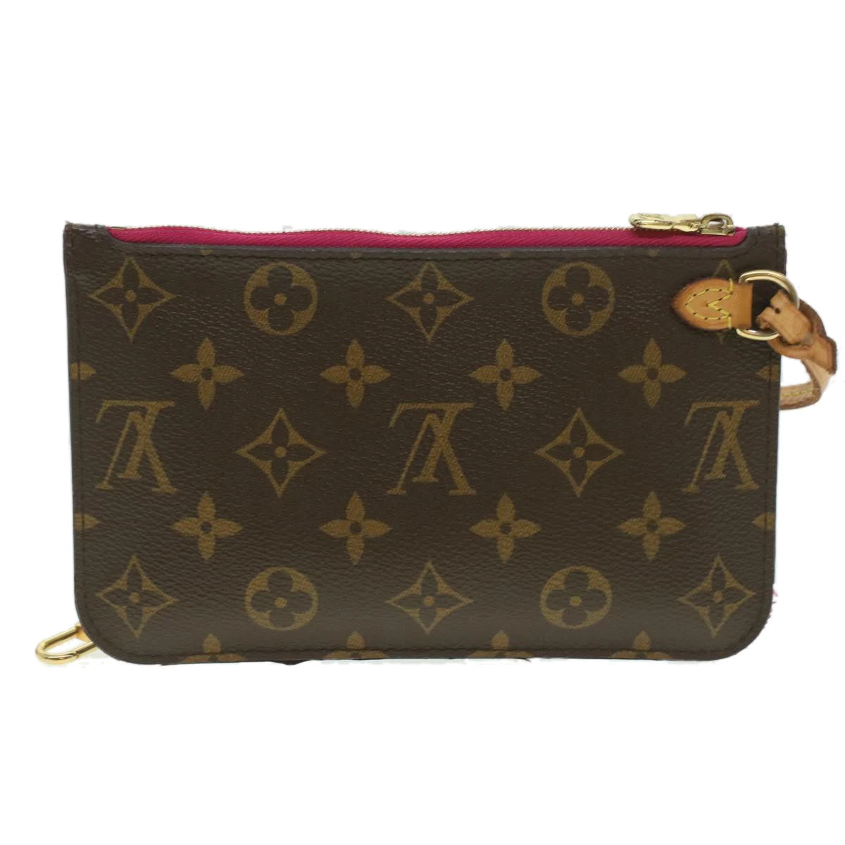 Brand Street LOUIS VUITTON Monogram Neverfull PM Pouch LV Auth Am3947 4 Brand Street LOUIS VUITTON Monogram Neverfull PM Pouch LV Auth Am3947 - Image 2