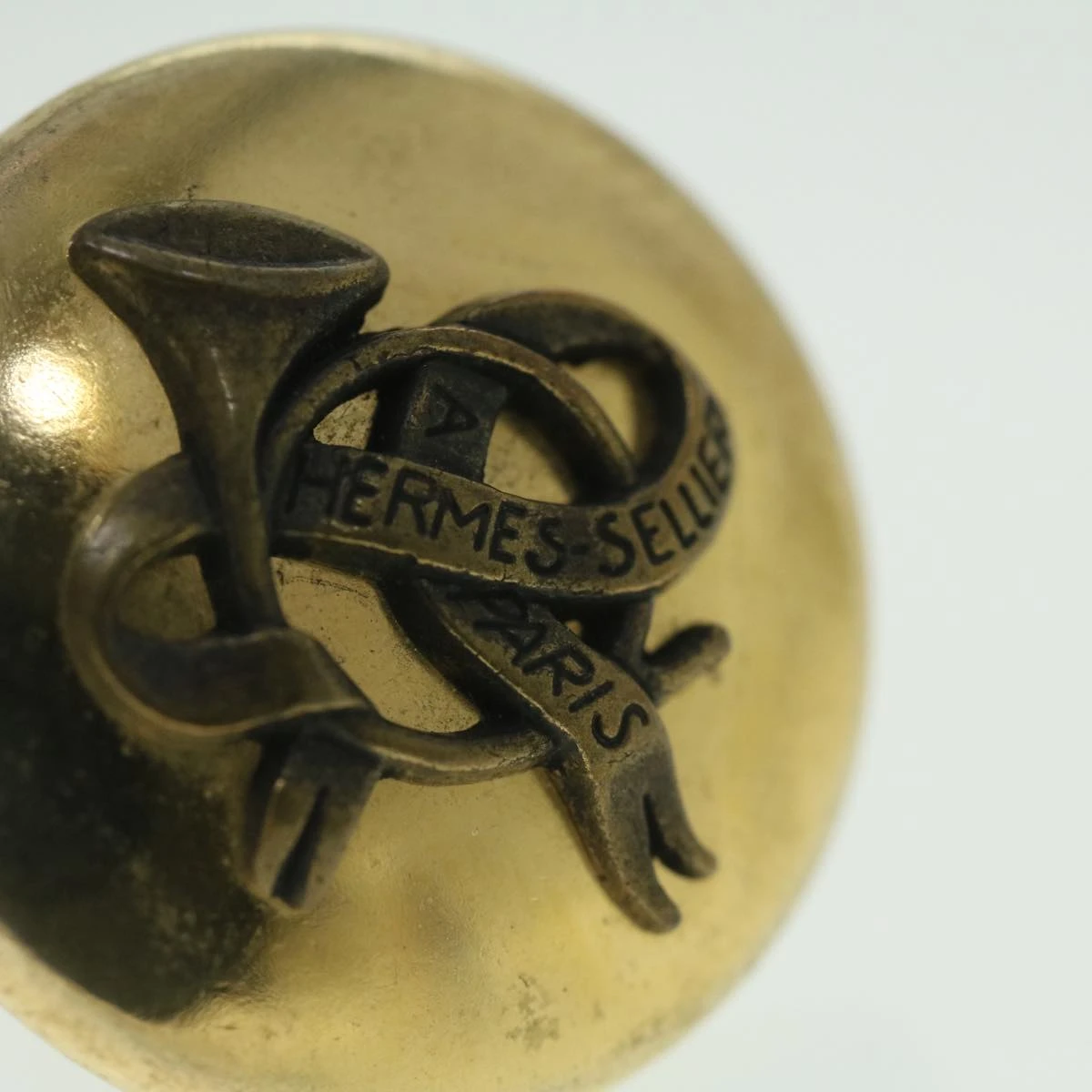 Brand Street HERMES Earring Metal Gold Auth Am3982 11 Brand Street HERMES Earring Metal Gold Auth Am3982 - Image 9