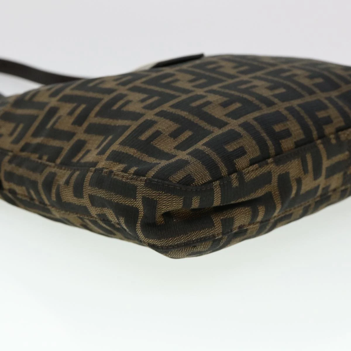 Brand Street FENDI Zucca Canvas Mamma Baguette Shoulder Bag Brown 2258 26727 009 Auth Am4024 18 Brand Street FENDI Zucca Canvas Mamma Baguette Shoulder Bag Brown 2258 26727 009 Auth Am4024 - Image 16