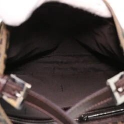 Brand Street FENDI Zucca Canvas Mamma Baguette Shoulder Bag Brown 2258 26727 009 Auth Am4024 31 Brand Street FENDI Zucca Canvas Mamma Baguette Shoulder Bag Brown 2258 26727 009 Auth Am4024 -Best Jewelry Store am4024 20