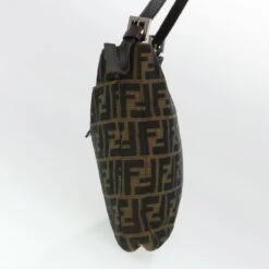Brand Street FENDI Zucca Canvas Mamma Baguette Shoulder Bag Brown 2258 26727 009 Auth Am4024 24 Brand Street FENDI Zucca Canvas Mamma Baguette Shoulder Bag Brown 2258 26727 009 Auth Am4024 -Best Jewelry Store am4024 5