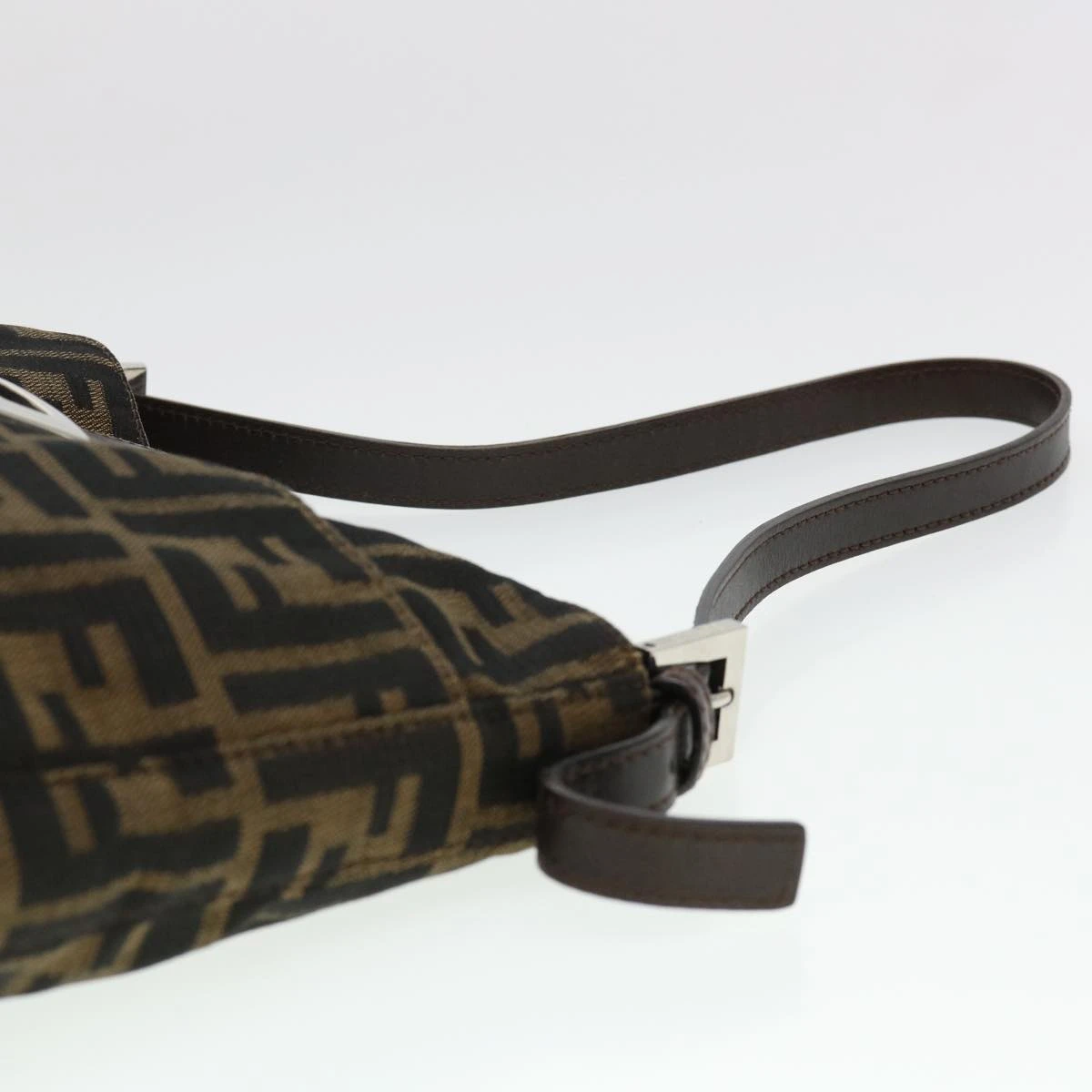Brand Street FENDI Zucca Canvas Mamma Baguette Shoulder Bag Brown 2258 26727 009 Auth Am4024 16 Brand Street FENDI Zucca Canvas Mamma Baguette Shoulder Bag Brown 2258 26727 009 Auth Am4024 - Image 14