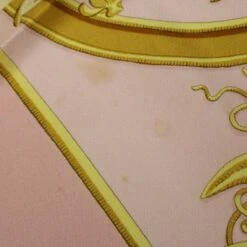 Brand Street HERMES Carre 90 Scarf "CARAIBES" Silk Pink Auth Am4617 -Best Jewelry Store am4617 3