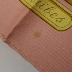 Brand Street HERMES Carre 90 Scarf "CARAIBES" Silk Pink Auth Am4617 -Best Jewelry Store am4617 7